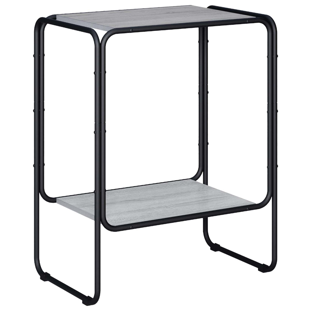 vidaXL Komoda Szary Sonoma 60 x 38 x 75 cm Drewno konstrukcyjne