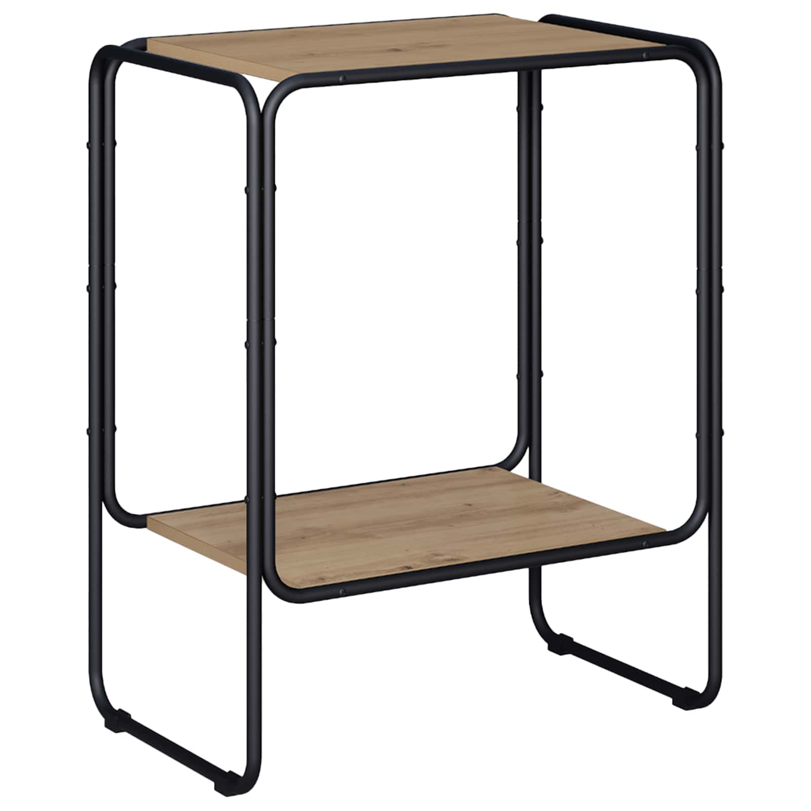 vidaXL Komoda Dąb artisan 60 x 38 x 75 cm Drewno konstrukcyjne