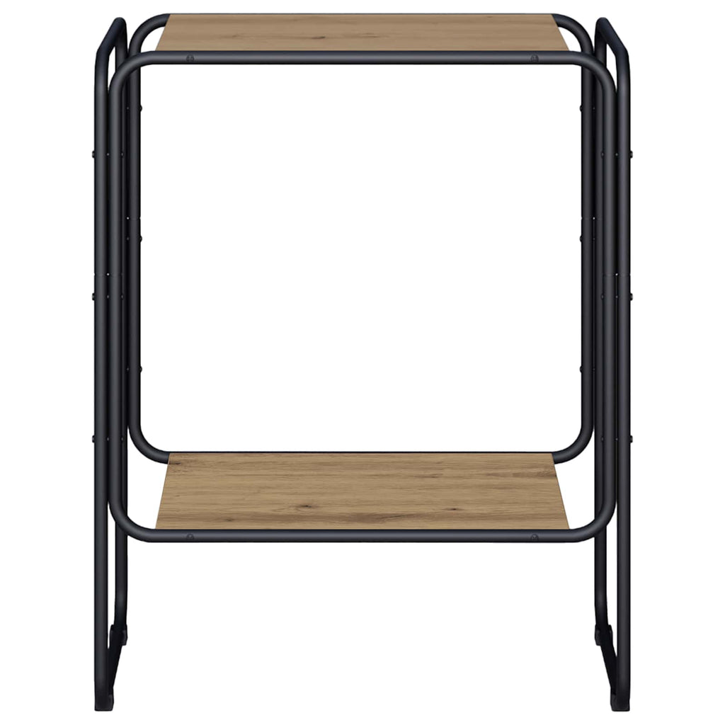 vidaXL Komoda Dąb artisan 60 x 38 x 75 cm Drewno konstrukcyjne