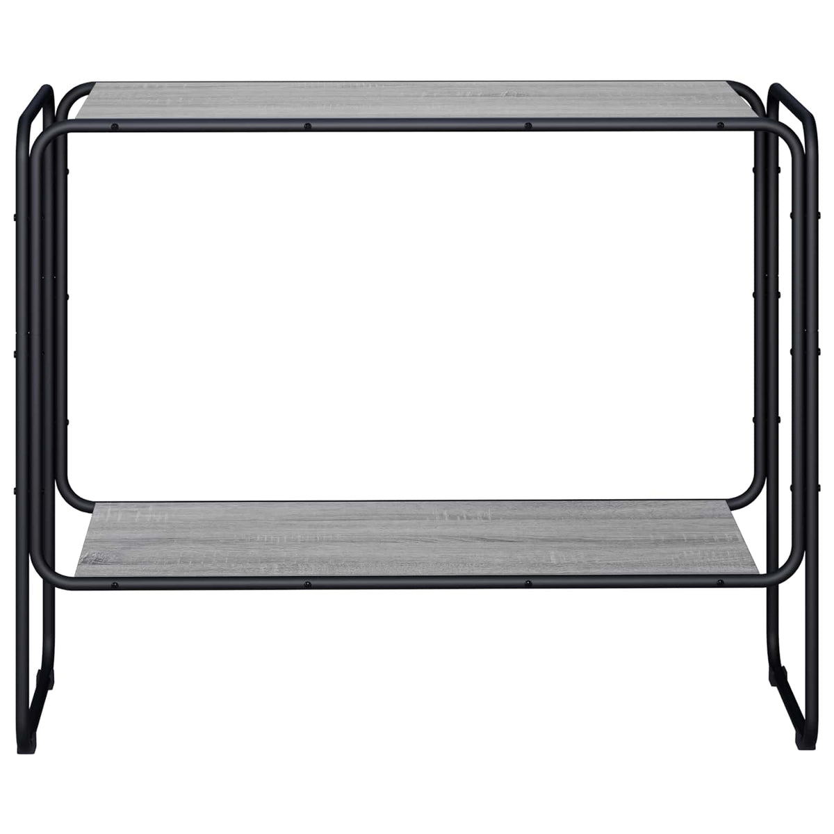 vidaXL Komoda Szary Sonoma 93,5 x 38 x 75 cm Drewno konstrukcyjne