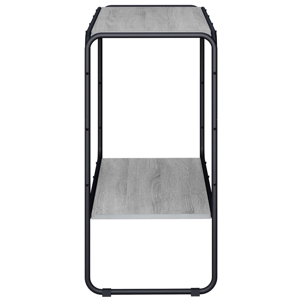 vidaXL Komoda Szary Sonoma 93,5 x 38 x 75 cm Drewno konstrukcyjne