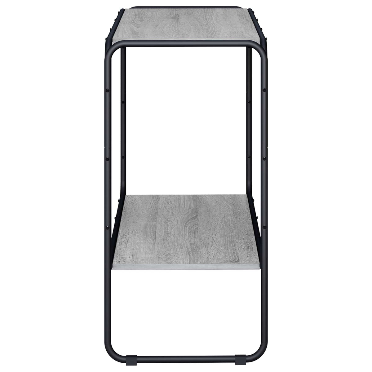 vidaXL Komoda Szary Sonoma 93,5 x 38 x 75 cm Drewno konstrukcyjne