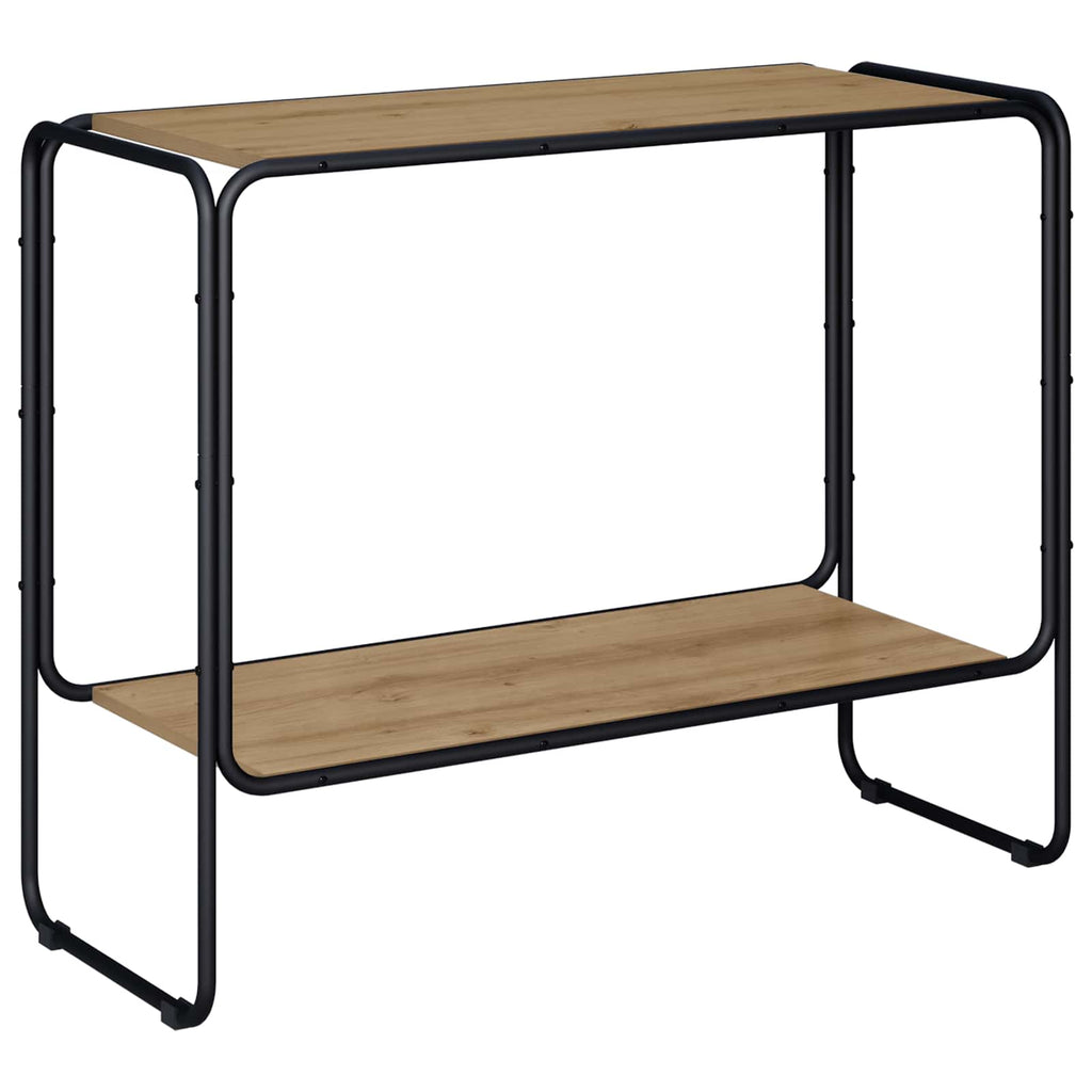 vidaXL Komoda Dąb artisan 93,5 x 38 x 75 cm Drewno konstrukcyjne
