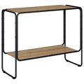 vidaXL Komoda Dąb artisan 93,5 x 38 x 75 cm Drewno konstrukcyjne