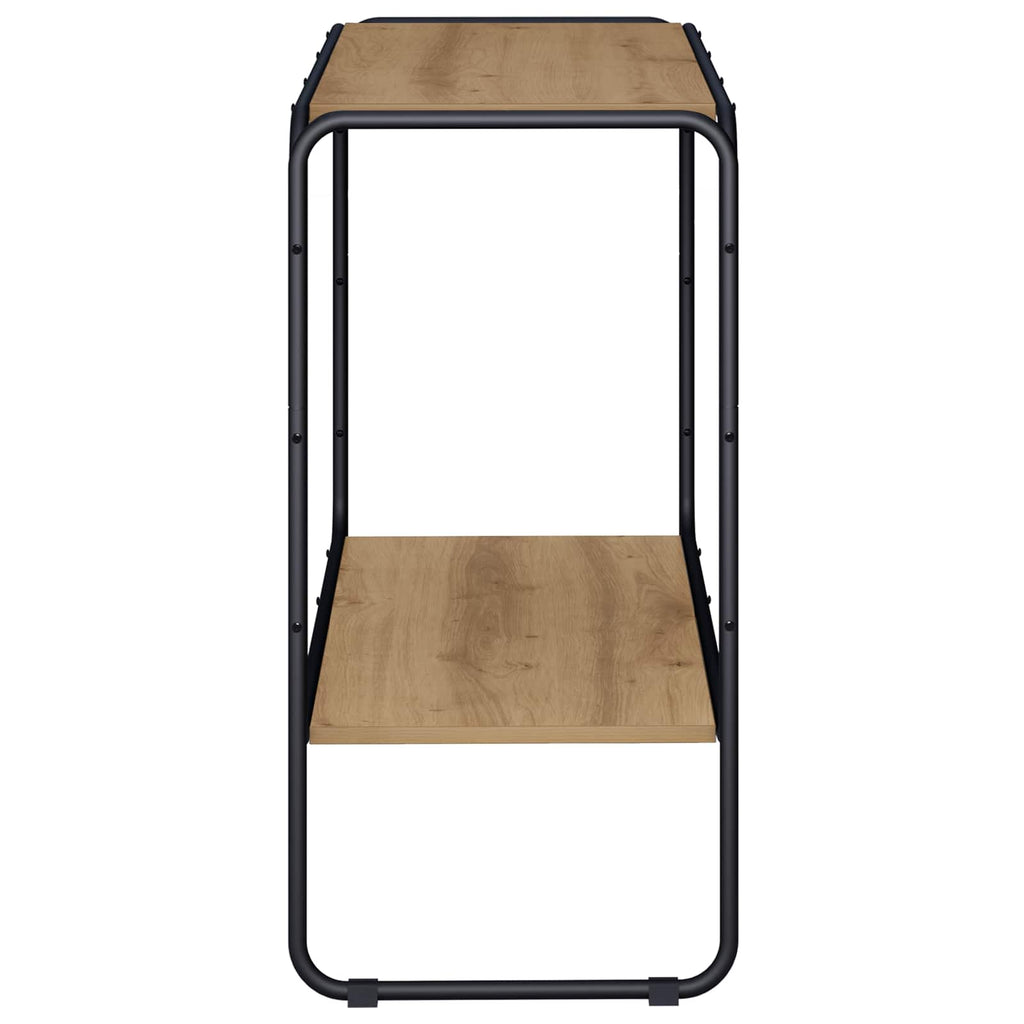vidaXL Komoda Dąb artisan 93,5 x 38 x 75 cm Drewno konstrukcyjne