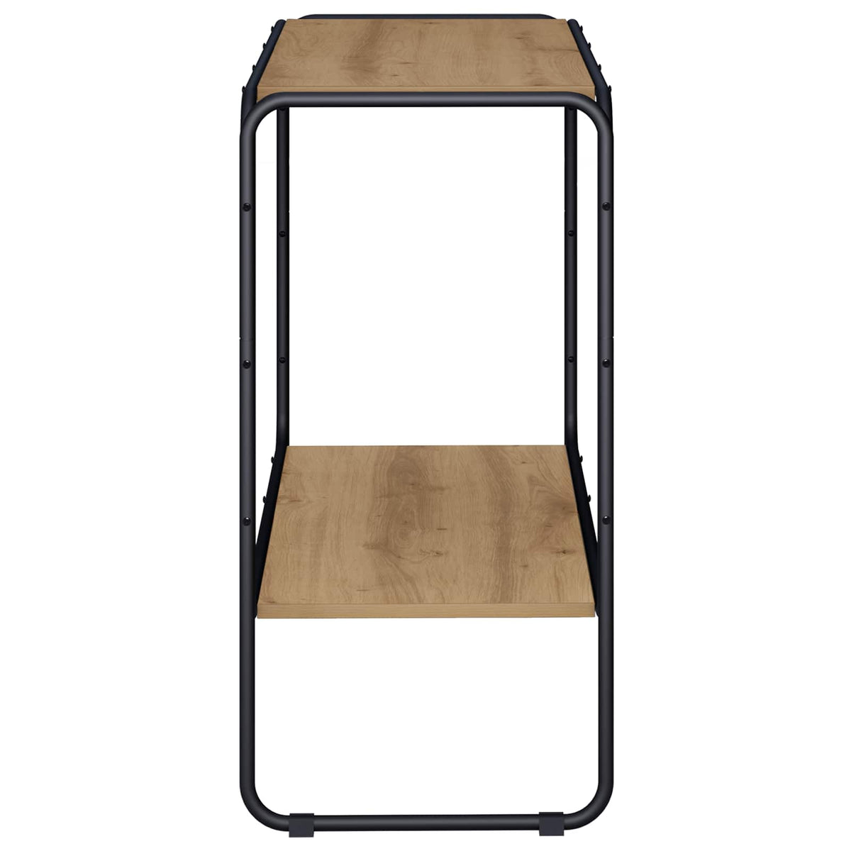 vidaXL Komoda Dąb artisan 93,5 x 38 x 75 cm Drewno konstrukcyjne