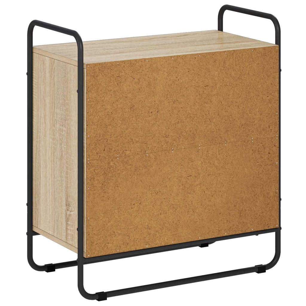 vidaXL Kredens dąb Sonoma 68 x 35 x 75 cm Materiał drewnopochodny