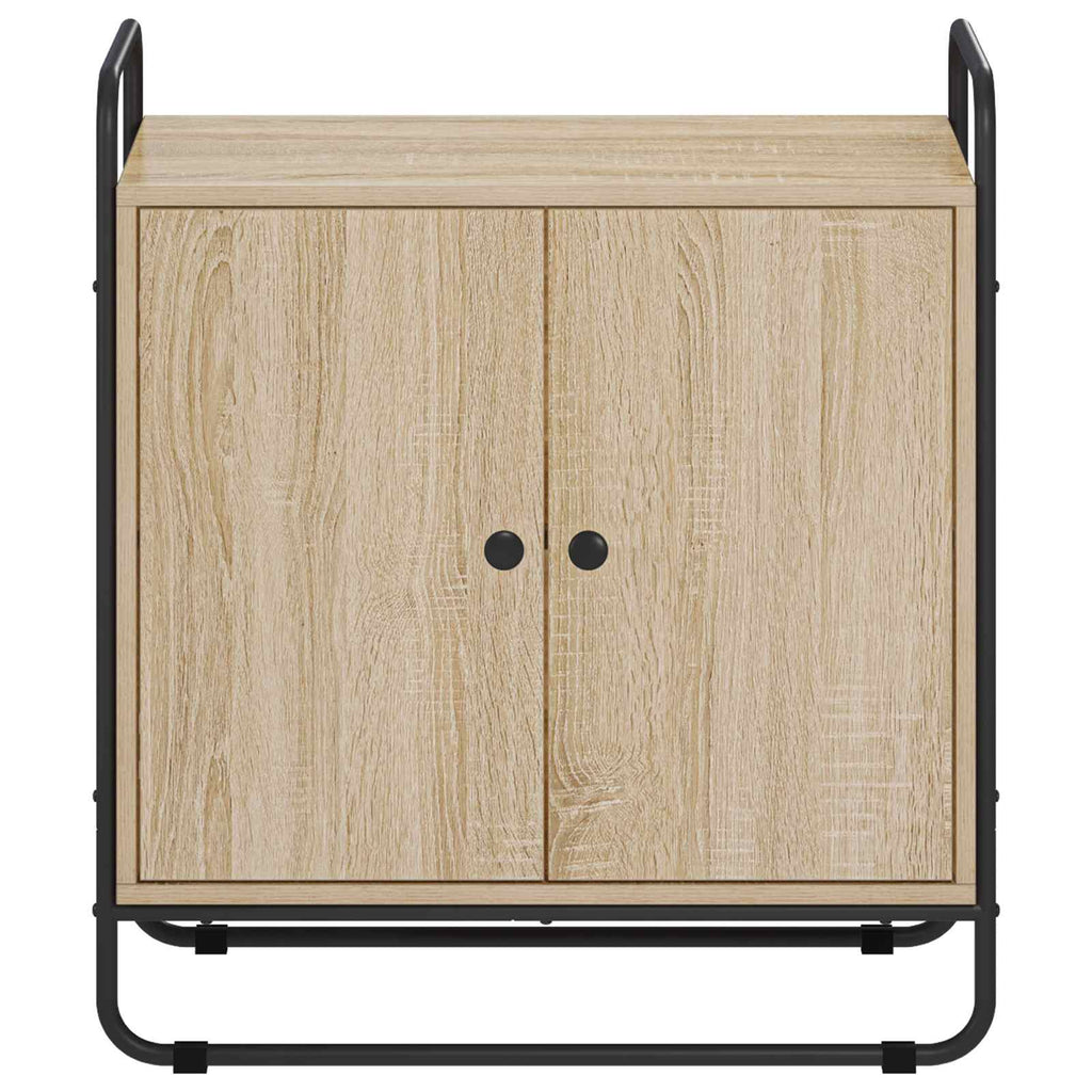 vidaXL Kredens dąb Sonoma 68 x 35 x 75 cm Materiał drewnopochodny