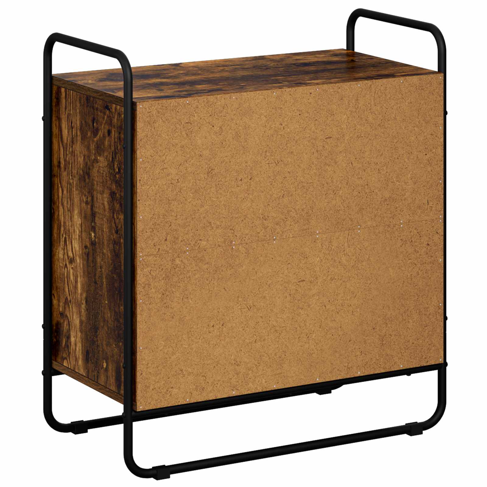 vidaXL Kredens Dąb wędzony 68 x 35 x 75 cm Materiał drewnopochodny