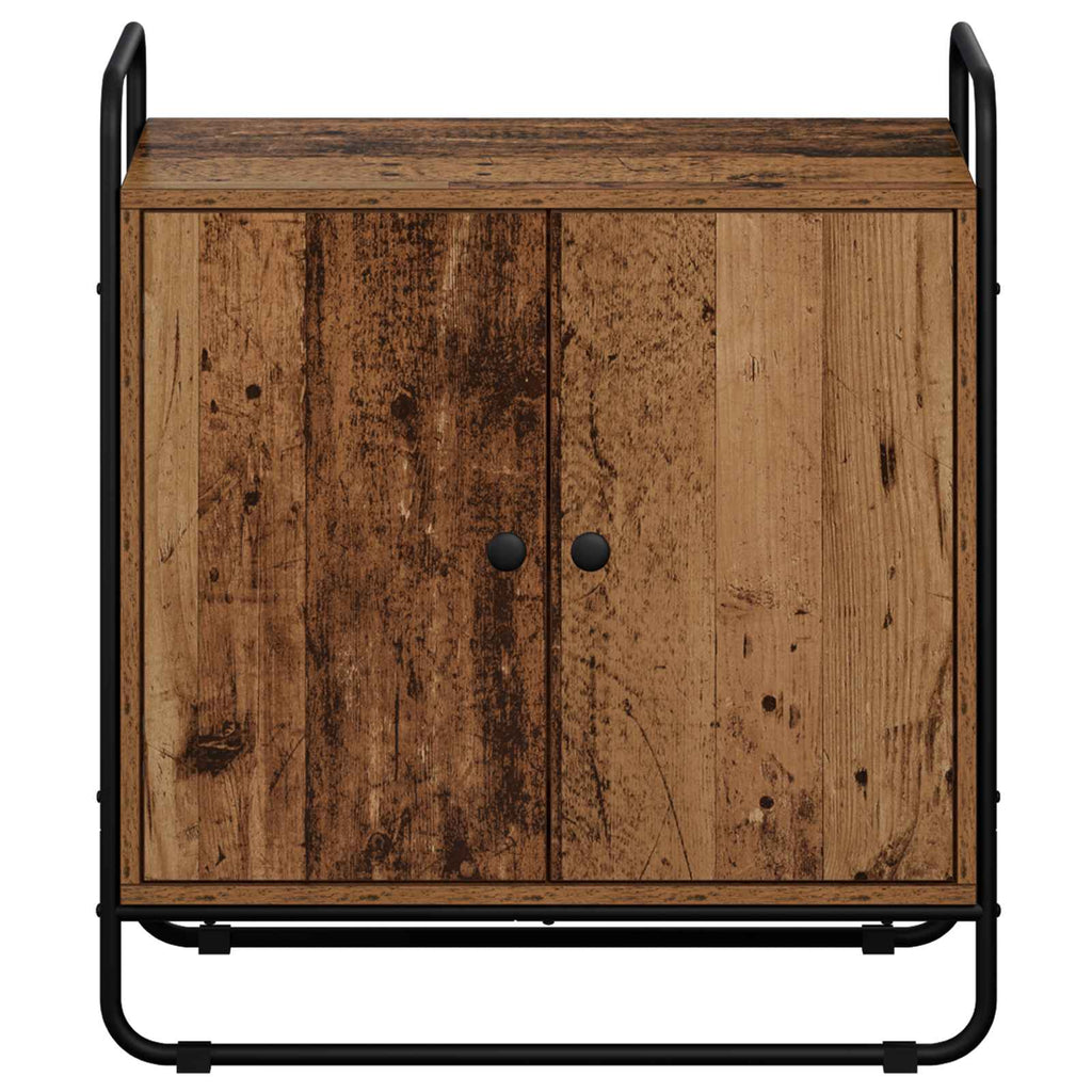 vidaXL Kredens Stare drewno 68 x 35 x 75 cm Materiał drewnopochodny