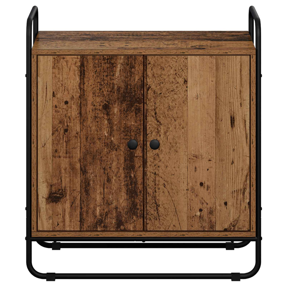 vidaXL Kredens Stare drewno 68 x 35 x 75 cm Materiał drewnopochodny