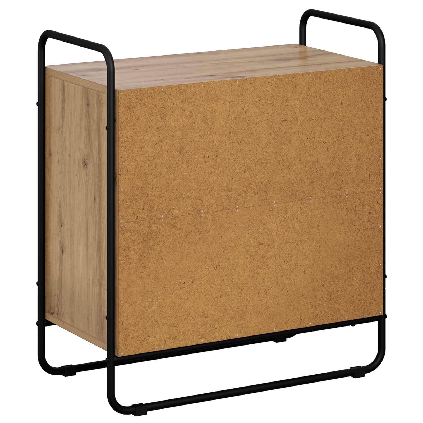 vidaXL Kredens Dąb artisan 68 x 35 x 75 cm Materiał drewnopochodny