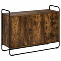 vidaXL Kredens Dąb wędzony 102 x 35 x 75 cm Materiał drewnopochodny