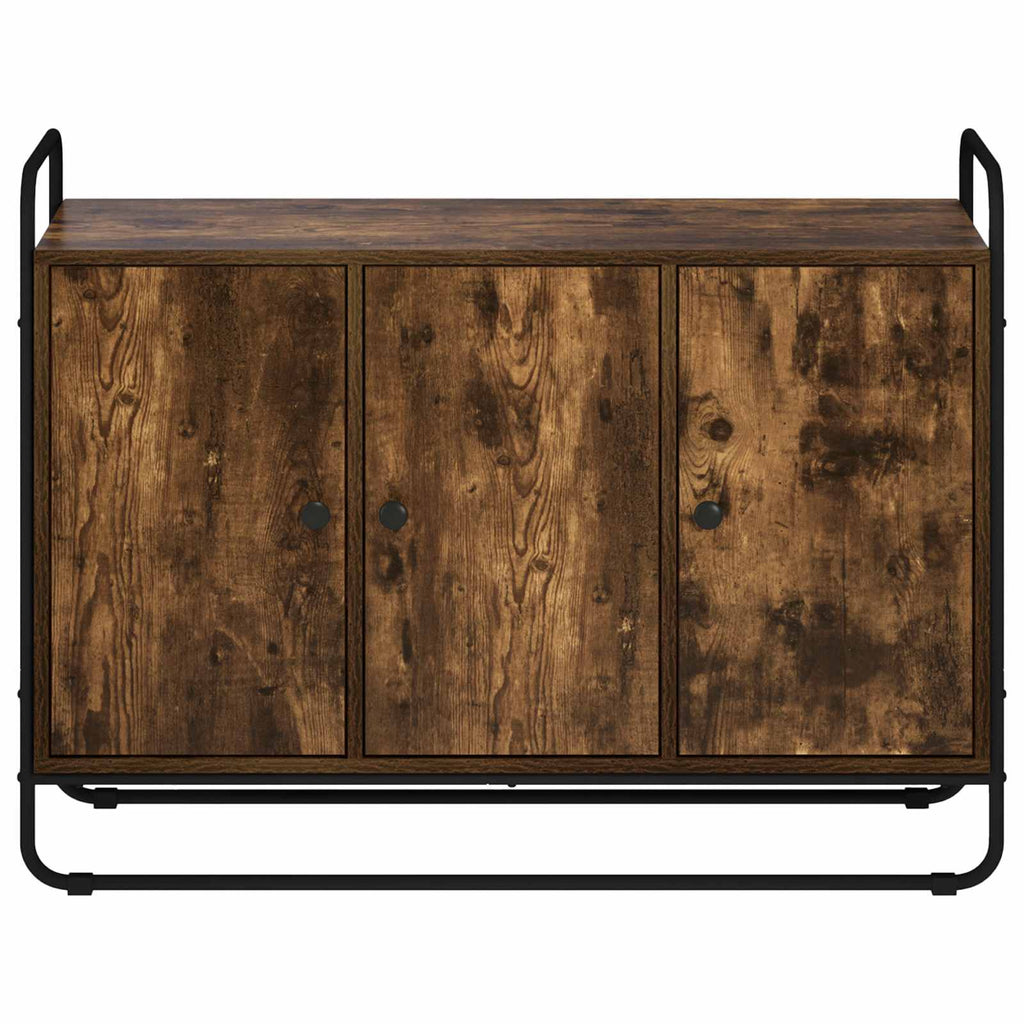 vidaXL Kredens Dąb wędzony 102 x 35 x 75 cm Materiał drewnopochodny