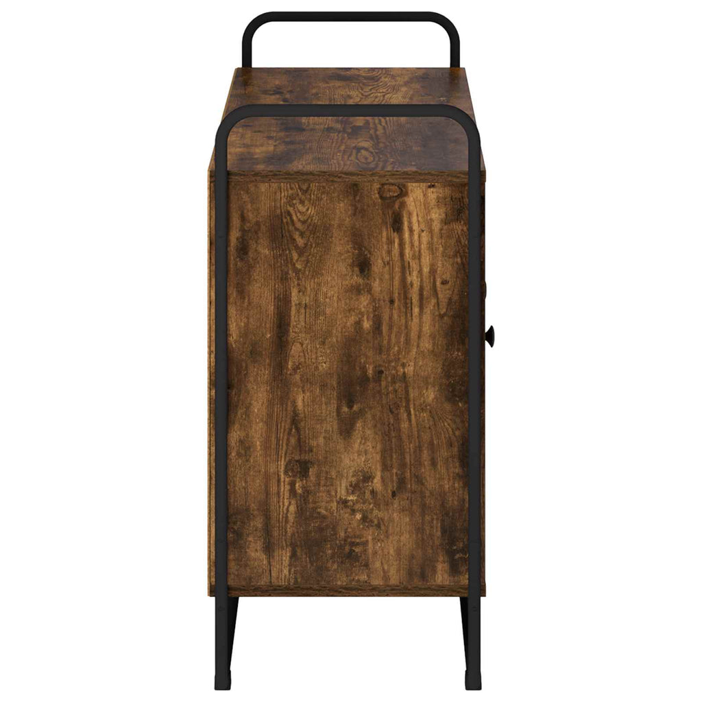 vidaXL Kredens Dąb wędzony 102 x 35 x 75 cm Materiał drewnopochodny