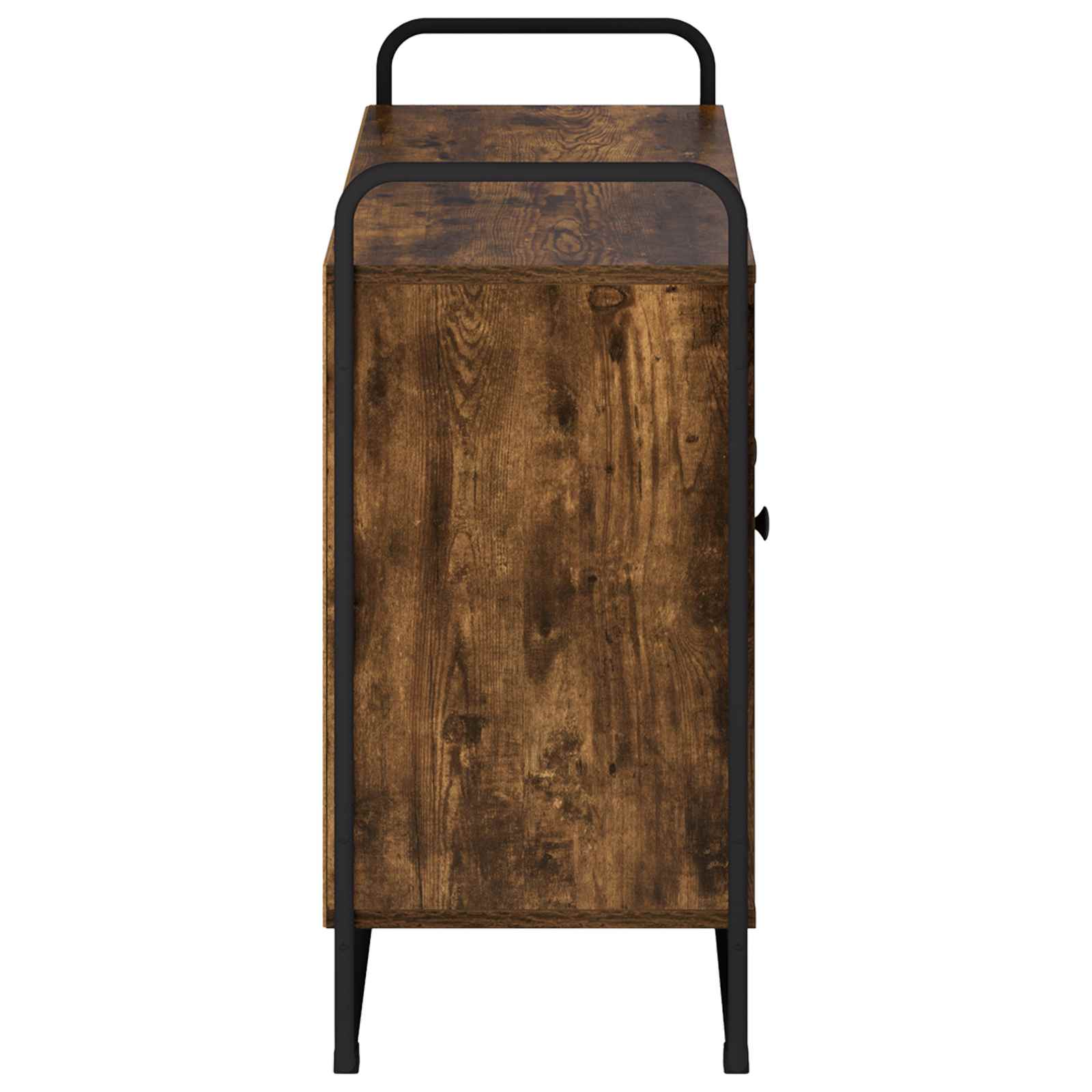 vidaXL Kredens Dąb wędzony 102 x 35 x 75 cm Materiał drewnopochodny