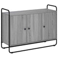 vidaXL Kredens Szary Sonoma 102 x 35 x 75 cm Materiał drewnopochodny