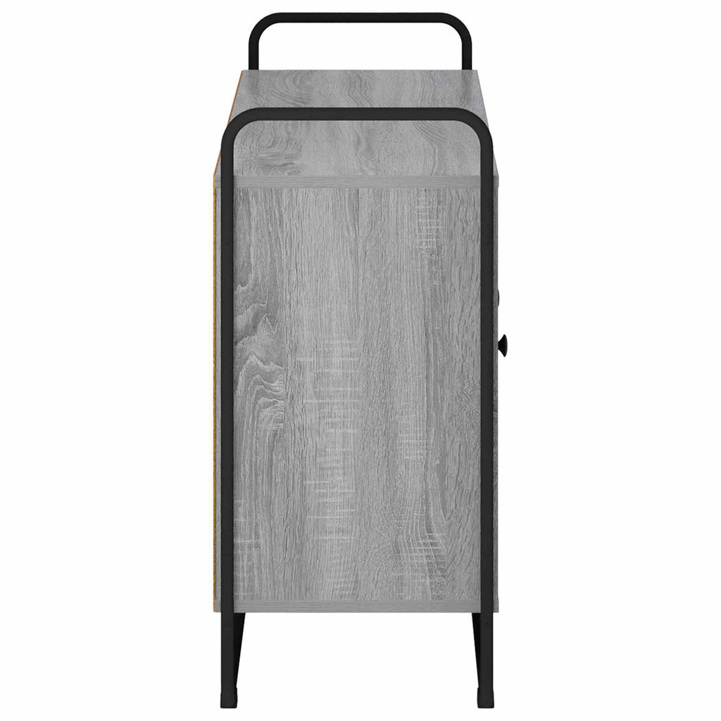 vidaXL Kredens Szary Sonoma 102 x 35 x 75 cm Materiał drewnopochodny
