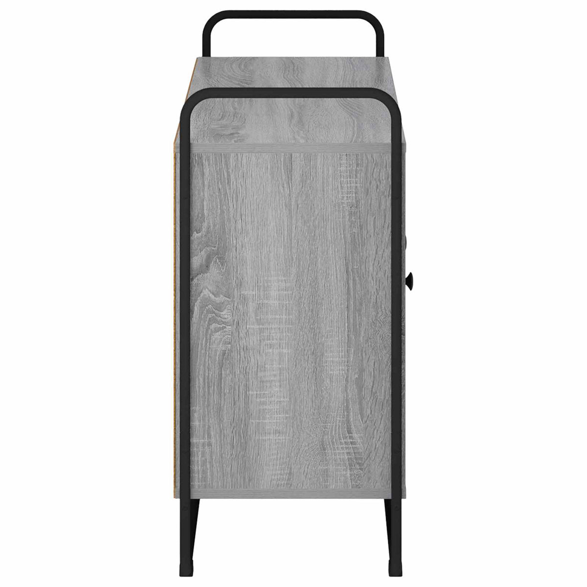 vidaXL Kredens Szary Sonoma 102 x 35 x 75 cm Materiał drewnopochodny