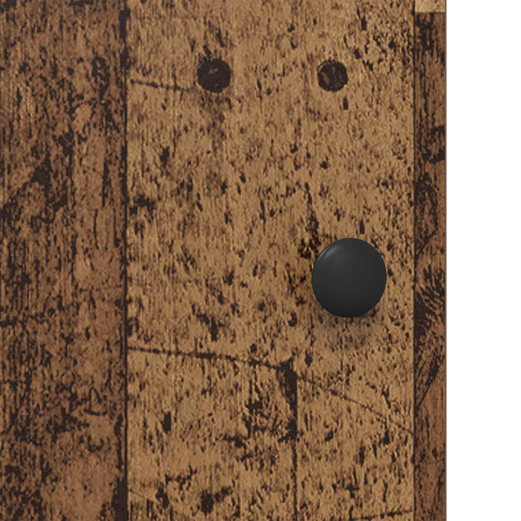 vidaXL Kredens Stare drewno 102 x 35 x 75 cm Materiał drewnopochodny