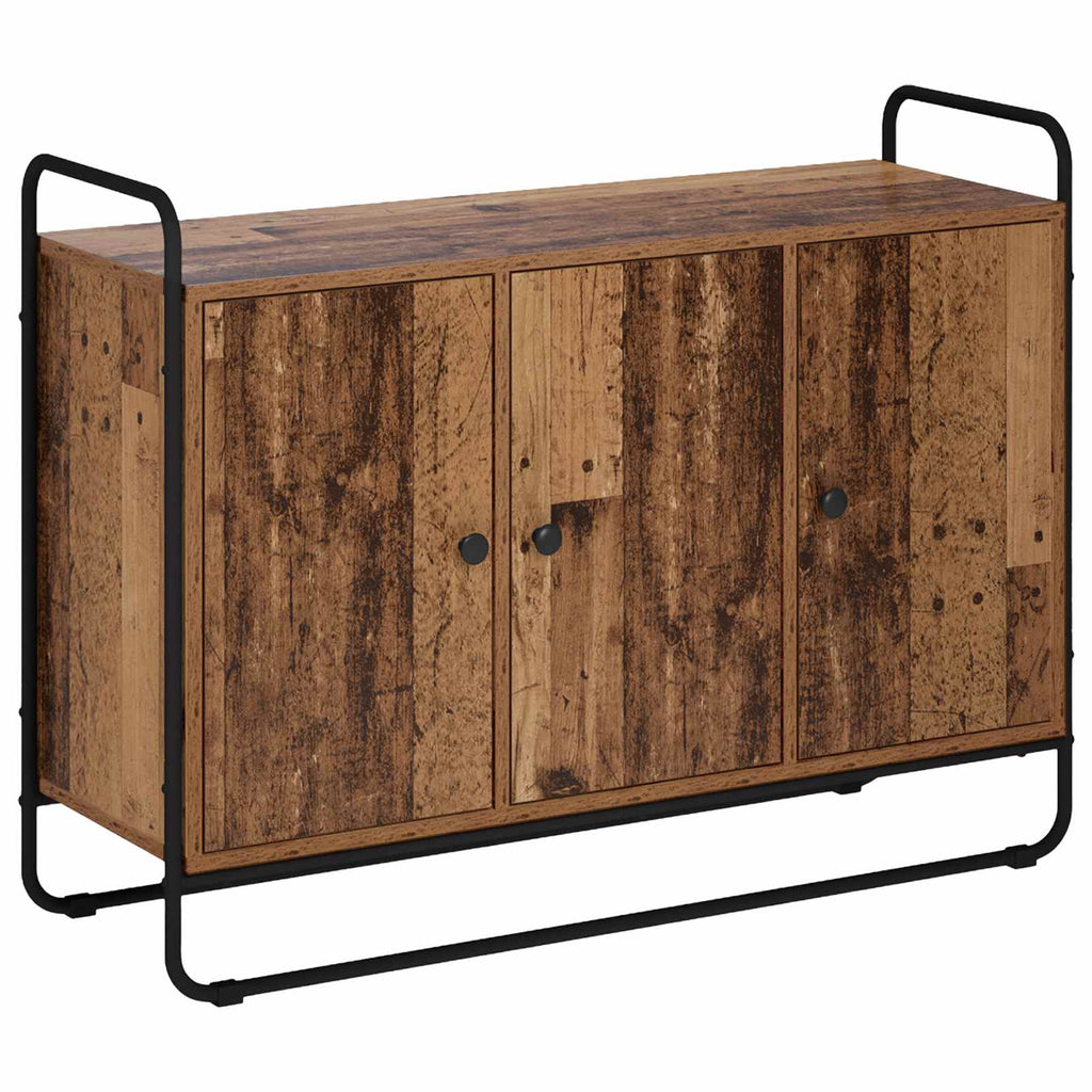 vidaXL Kredens Stare drewno 102 x 35 x 75 cm Materiał drewnopochodny