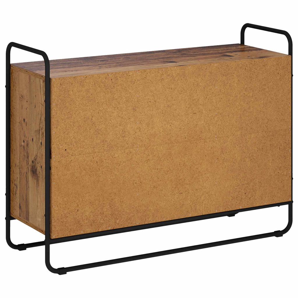vidaXL Kredens Stare drewno 102 x 35 x 75 cm Materiał drewnopochodny