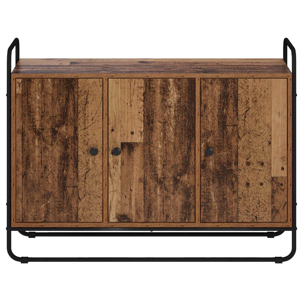 vidaXL Kredens Stare drewno 102 x 35 x 75 cm Materiał drewnopochodny
