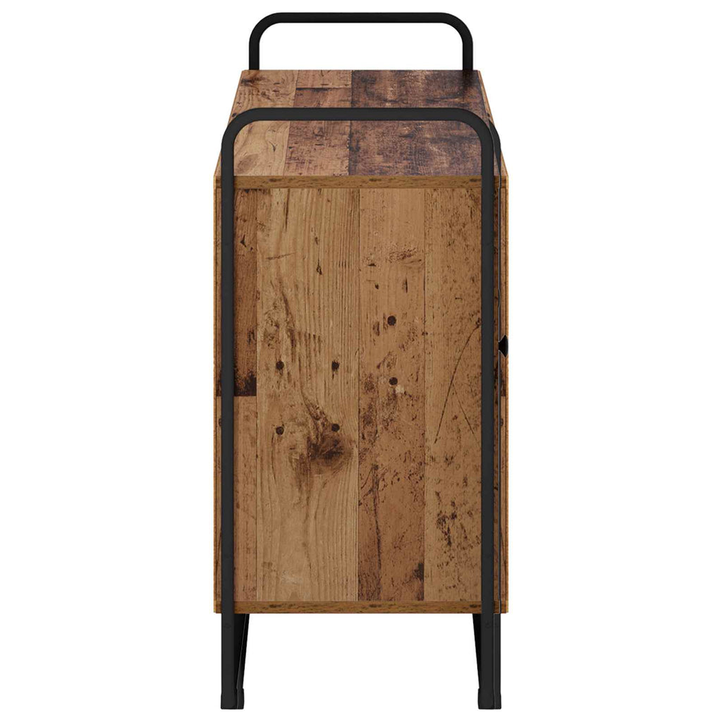 vidaXL Kredens Stare drewno 102 x 35 x 75 cm Materiał drewnopochodny