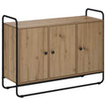 vidaXL Kredens Dąb artisan 102 x 35 x 75 cm Materiał drewnopochodny