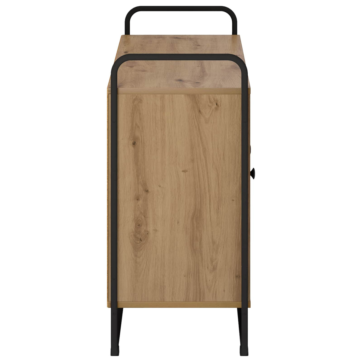 vidaXL Kredens Dąb artisan 102 x 35 x 75 cm Materiał drewnopochodny