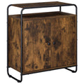 vidaXL Bufet Dąb wędzony 68 x 35 x 75 cm Drewno inżynieryjne