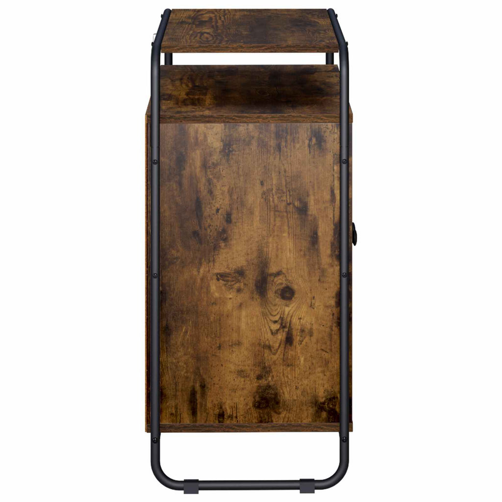 vidaXL Bufet Dąb wędzony 68 x 35 x 75 cm Drewno inżynieryjne