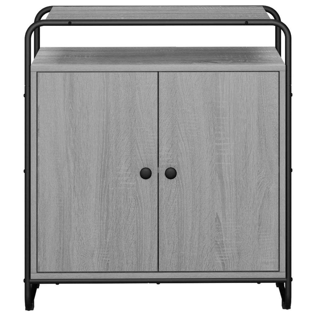 vidaXL Bufet Szary Sonoma 68 x 35 x 75 cm Drewno inżynieryjne