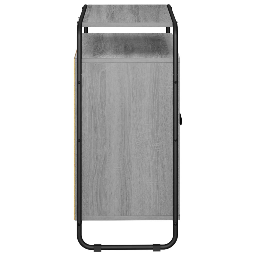 vidaXL Bufet Szary Sonoma 68 x 35 x 75 cm Drewno inżynieryjne