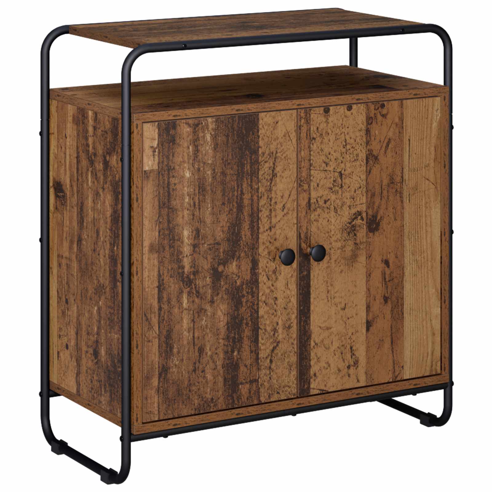 vidaXL Bufet Stare drewno 68 x 35 x 75 cm Drewno inżynieryjne