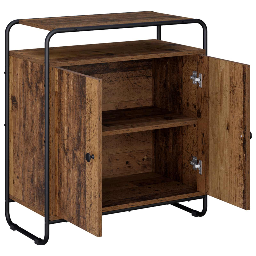 vidaXL Bufet Stare drewno 68 x 35 x 75 cm Drewno inżynieryjne