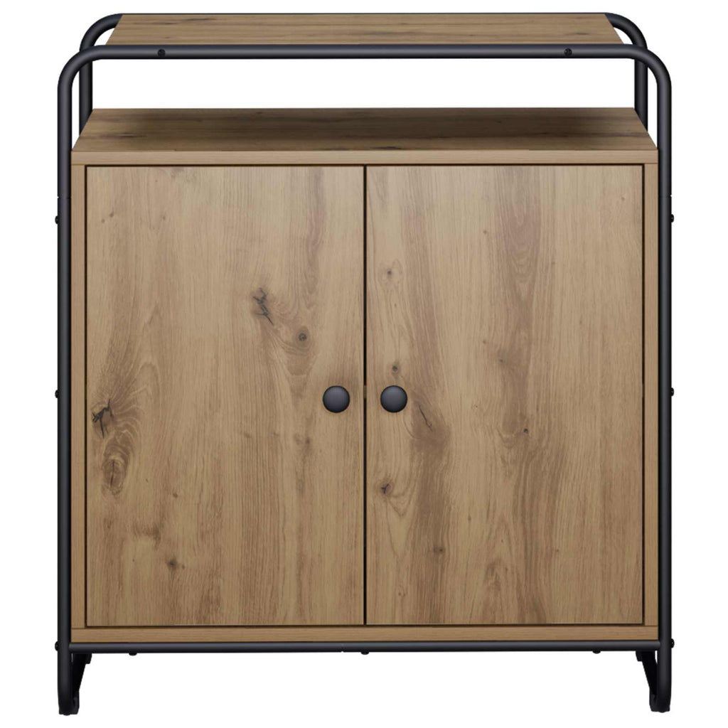 vidaXL Bufet Dąb artisan 68 x 35 x 75 cm Drewno inżynieryjne