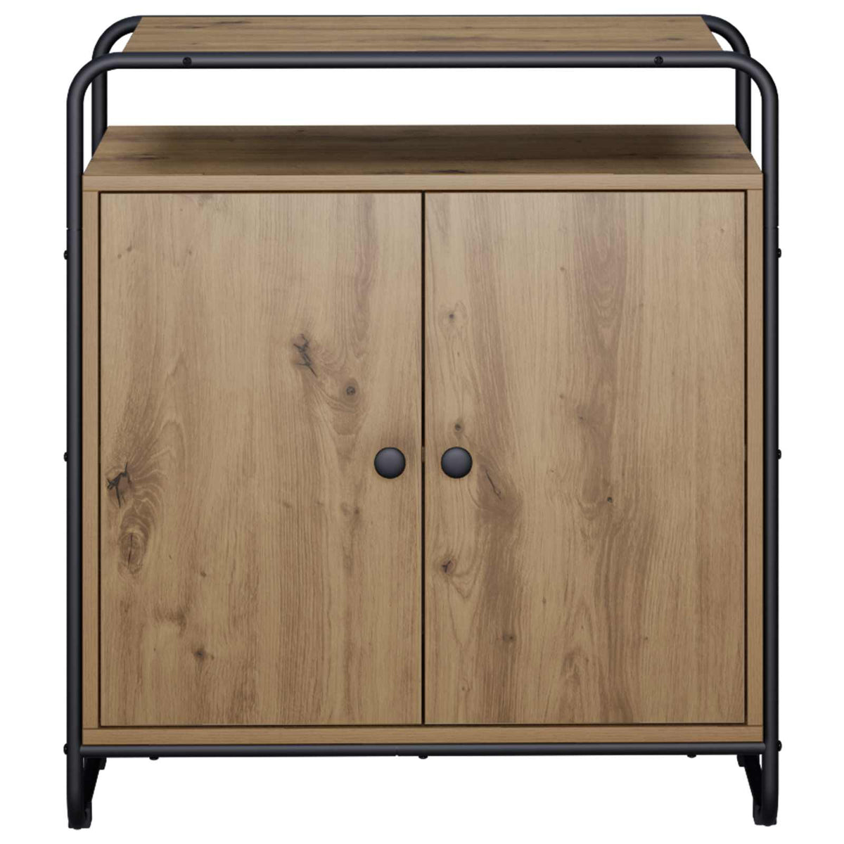 vidaXL Bufet Dąb artisan 68 x 35 x 75 cm Drewno inżynieryjne