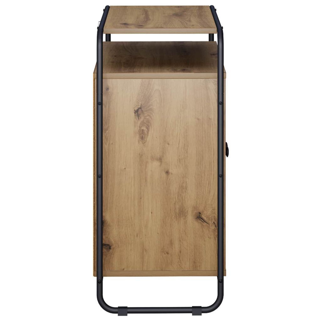 vidaXL Bufet Dąb artisan 68 x 35 x 75 cm Drewno inżynieryjne