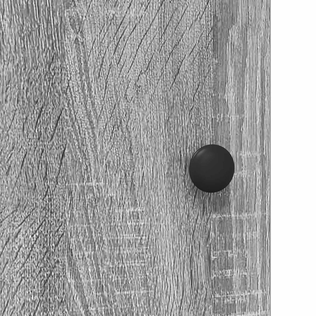 vidaXL Bufet Szary Sonoma 102 x 35 x 75 cm Drewno inżynieryjne
