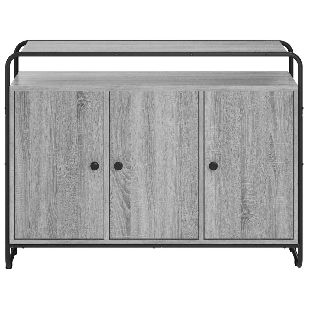 vidaXL Bufet Szary Sonoma 102 x 35 x 75 cm Drewno inżynieryjne