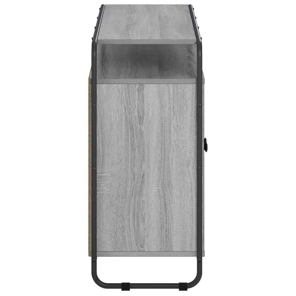 vidaXL Bufet Szary Sonoma 102 x 35 x 75 cm Drewno inżynieryjne