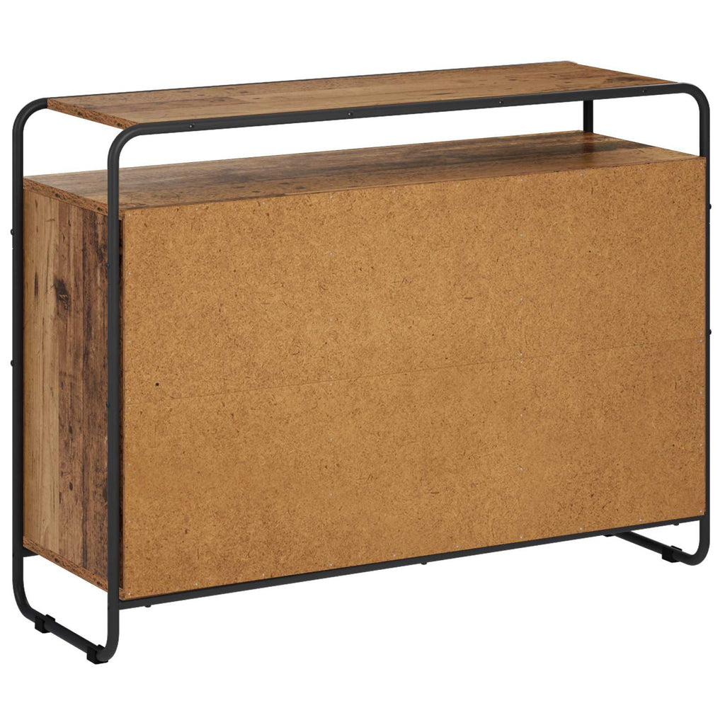 vidaXL Bufet Stare drewno 102 x 35 x 75 cm Drewno inżynieryjne