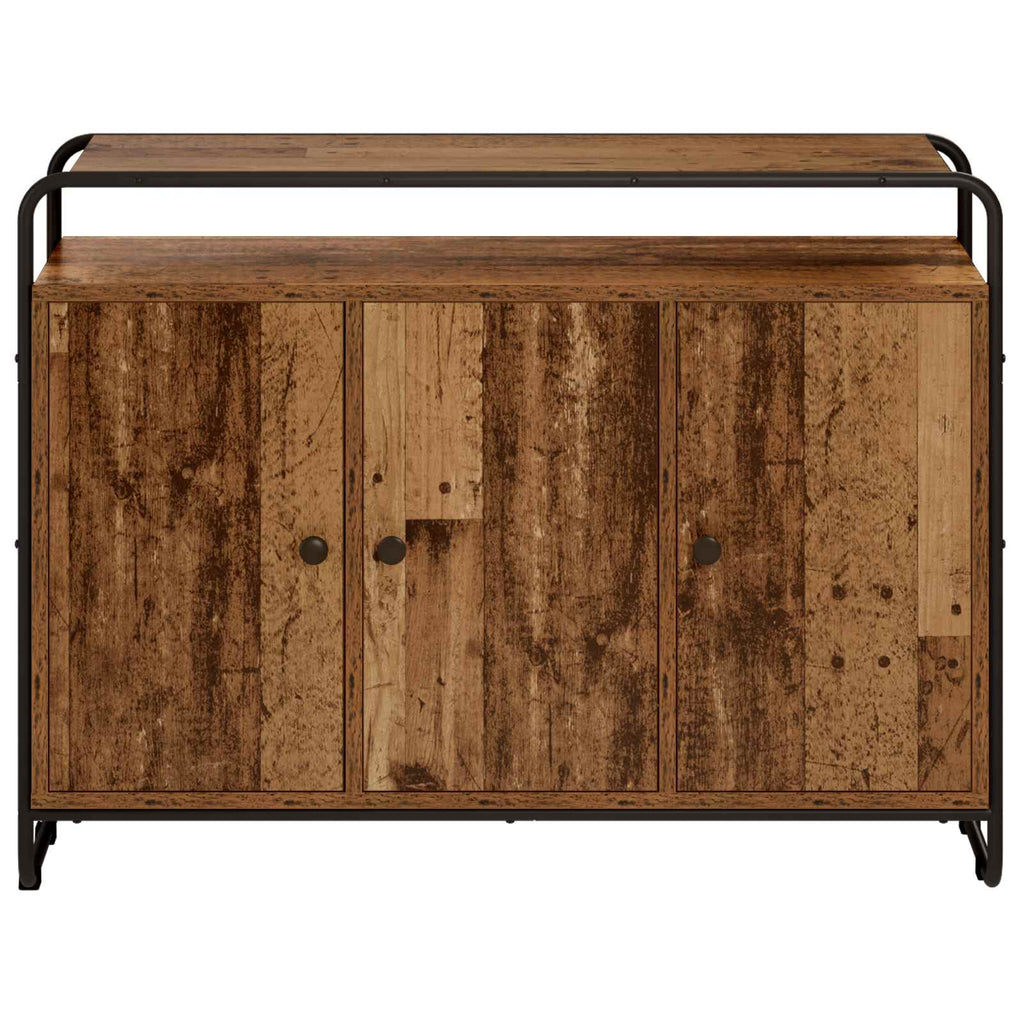 vidaXL Bufet Stare drewno 102 x 35 x 75 cm Drewno inżynieryjne