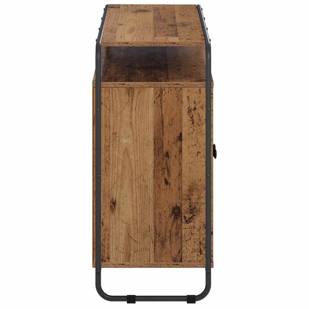 vidaXL Bufet Stare drewno 102 x 35 x 75 cm Drewno inżynieryjne