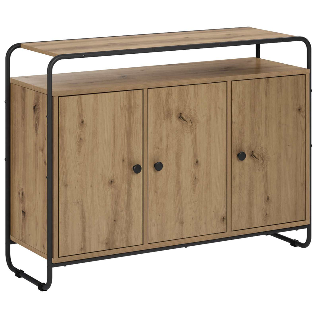 vidaXL Bufet Dąb artisan 102 x 35 x 75 cm Drewno inżynieryjne