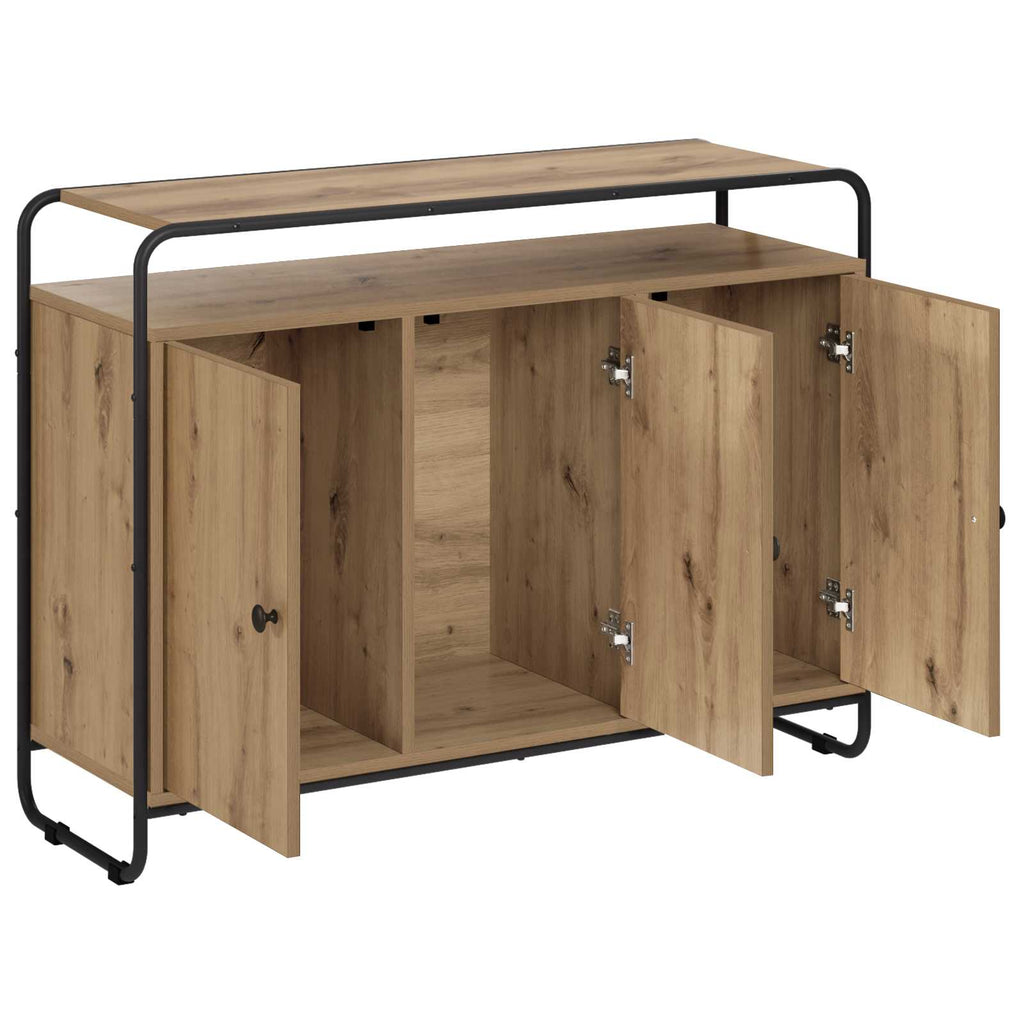 vidaXL Bufet Dąb artisan 102 x 35 x 75 cm Drewno inżynieryjne