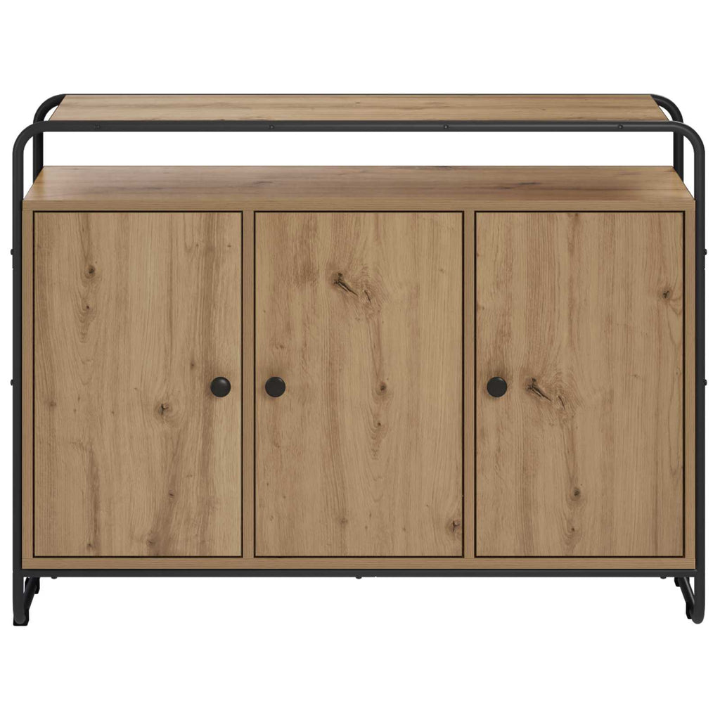 vidaXL Bufet Dąb artisan 102 x 35 x 75 cm Drewno inżynieryjne