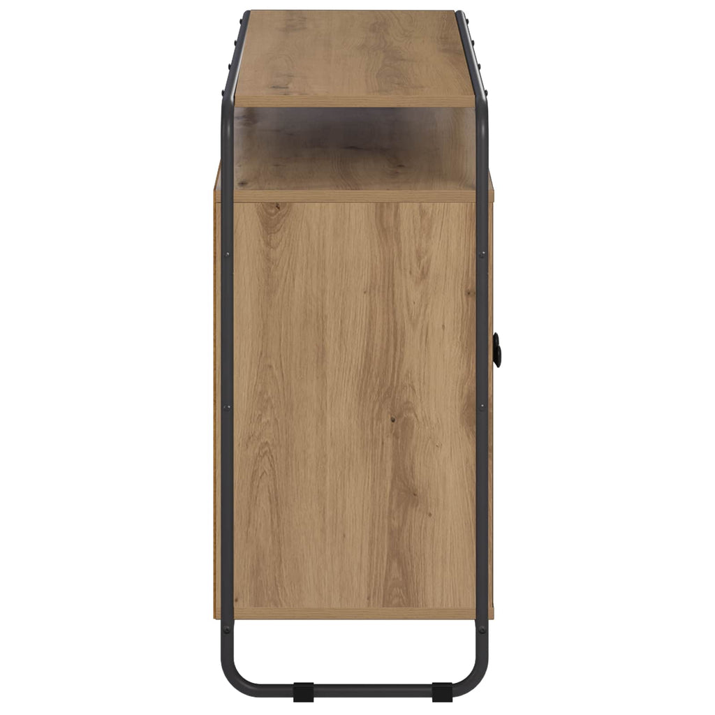 vidaXL Bufet Dąb artisan 102 x 35 x 75 cm Drewno inżynieryjne