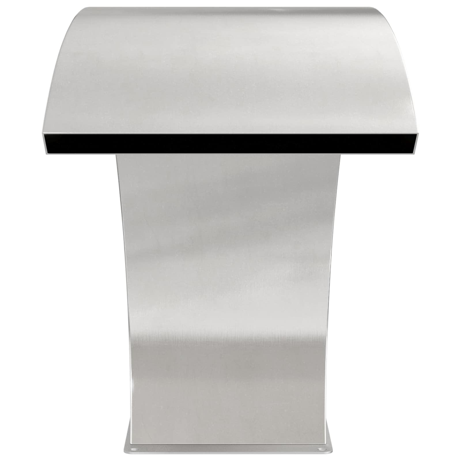 vidaXL Fontanna Przy Basenie srebrny 61 x 30 x 71 cm Stal nierdzewna